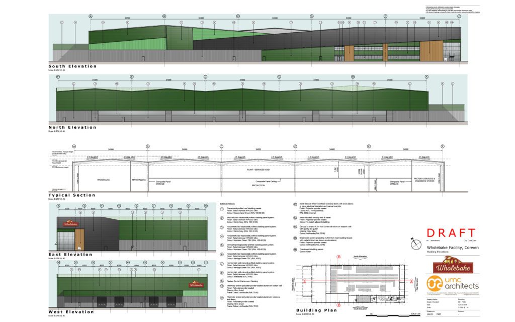 And image relating to this case study about 'Production Plant, Denbighshire'