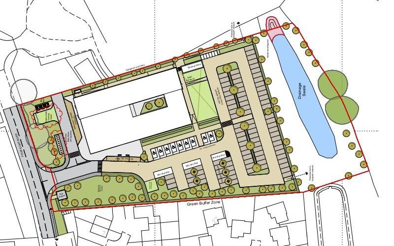 And image relating to this case study about 'Edenbridge Health Centre, Edenbridge, Kent'